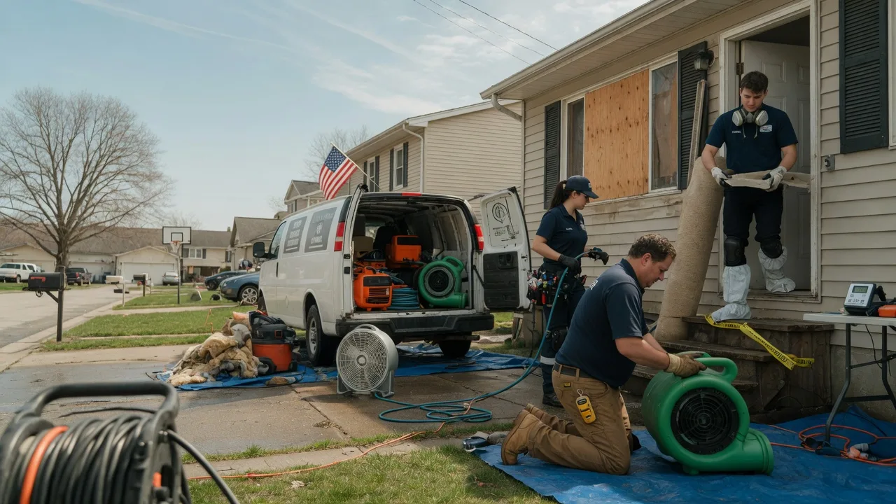 Water Damage Restoration in Hope, RI near me